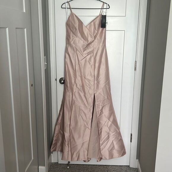 Alfred Sung Bridesmaid Dress cameo-12 - Picture 3 of 6